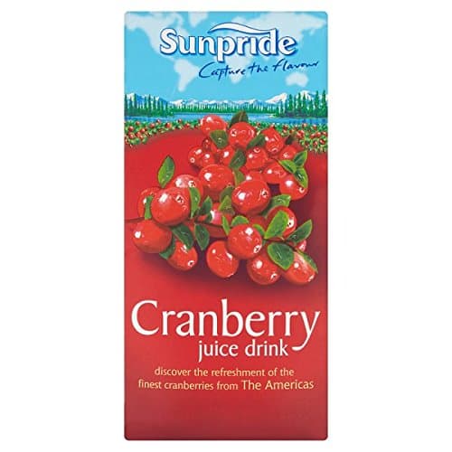 SunprideCranberry Juice Drink 1 Litre (Pack of 12 x 1ltr)