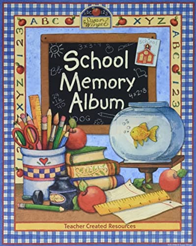 School Memory Album: A Collection Of Special Memories, Photos, And Keepsakes From Kindergarten Through Sixth Grade
