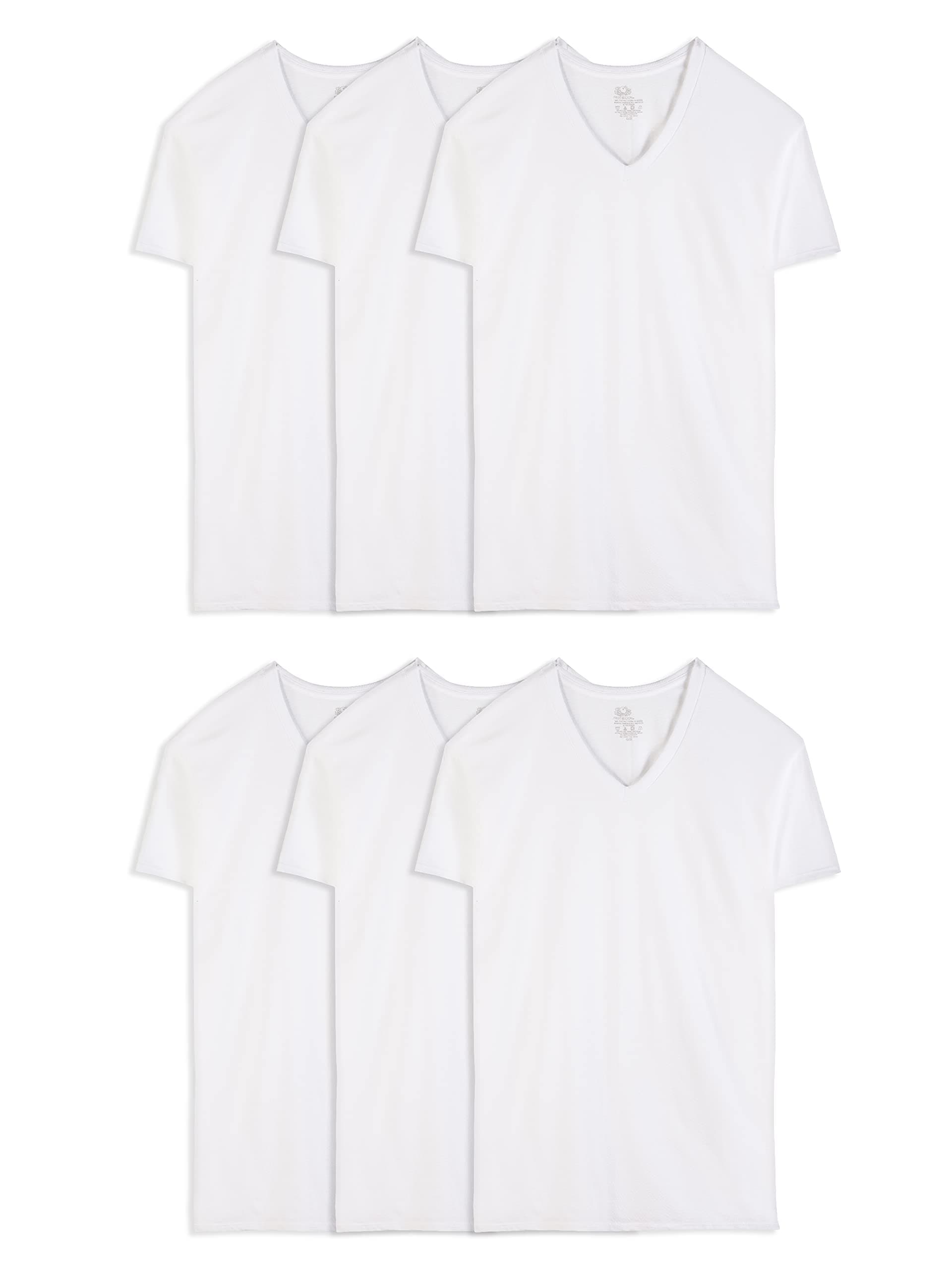 Fruit of the Loom 5 V-Necks (5P2525V) Fruit of the Loom