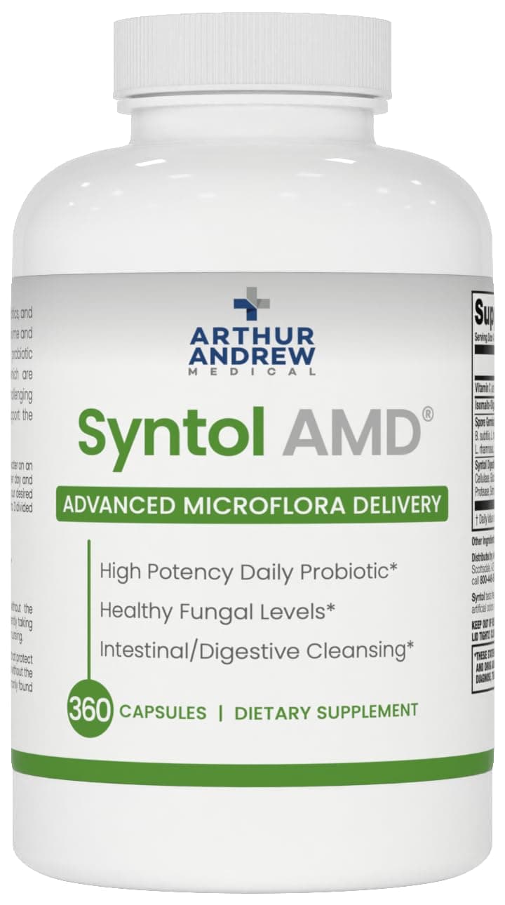 Arthur Andrew Medical, Syntol AMD, Advanced Microflora Delivery, 500 mg, 360 Capsules