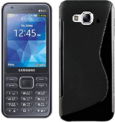 Lively Back Cover For Samsung Metro XL SM-B355E Silicone ( Black )