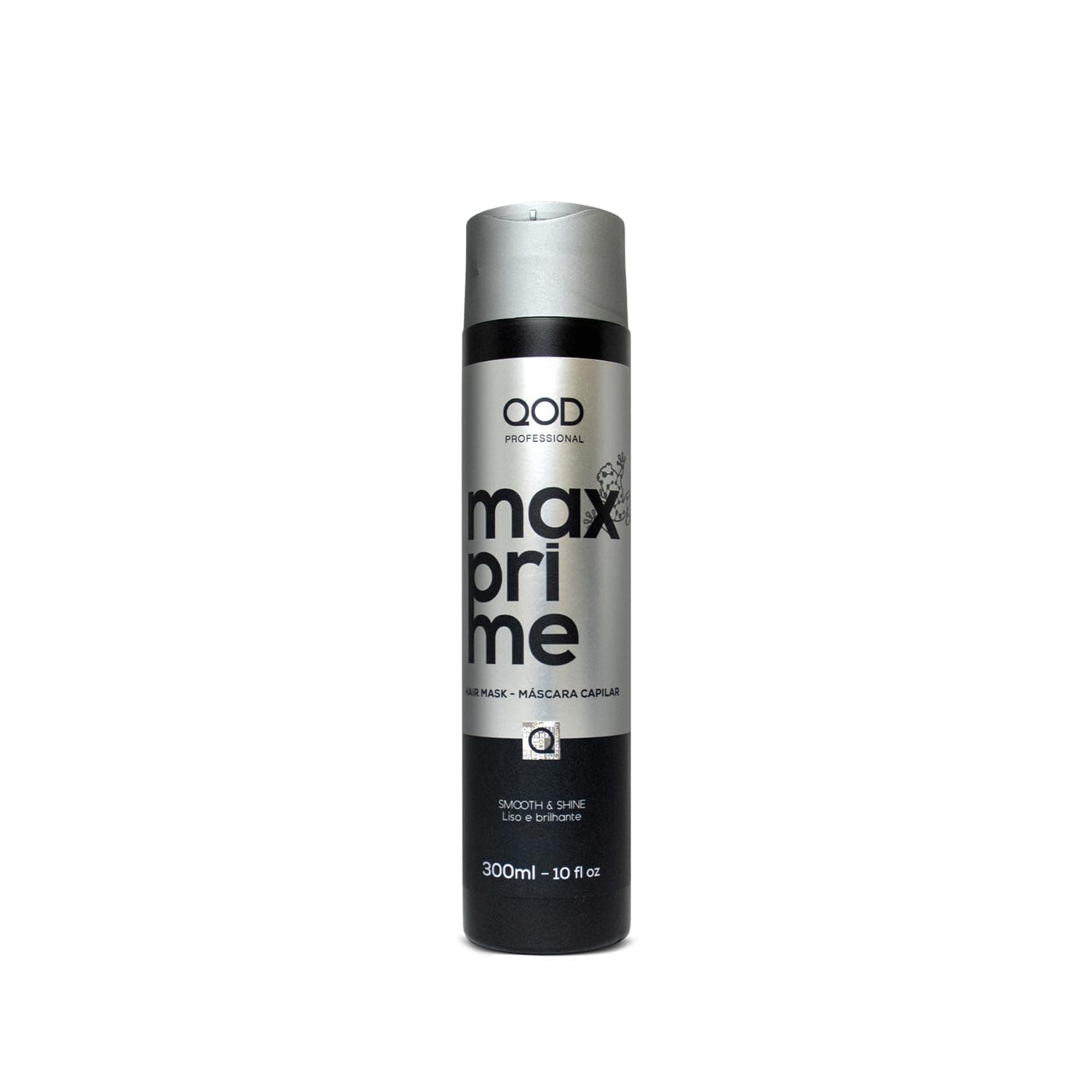 QoD Max Prime After Straightening Hair Mask, For Smooth Hair, Prolongs Straightening Effect, with Tamarind Extract, Murumuru Butter & Conditioning Silicones, 10 oz (300 ml)