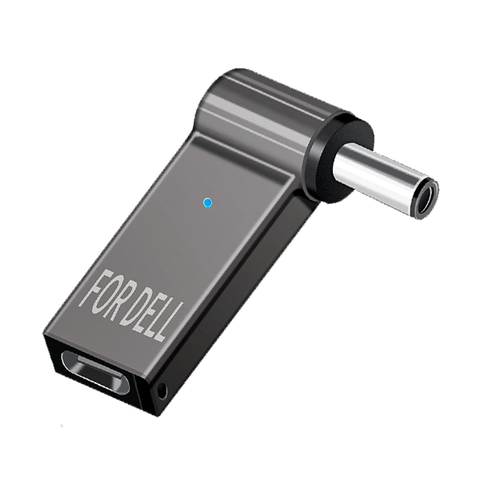 USB C to Slim Laptop 100W PD Power Charger 4.5mm Connector Tip Fit for All 65W/45W Dell laptops with Round Power Connector, Including Inspiron 13 14 15,3000 5000 7000 Series, XPS, Vostro Series Cable