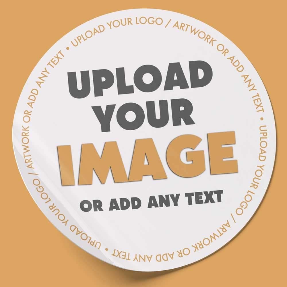 Personalised Labels - Logo Stickers, Custom Stickers - 37mm