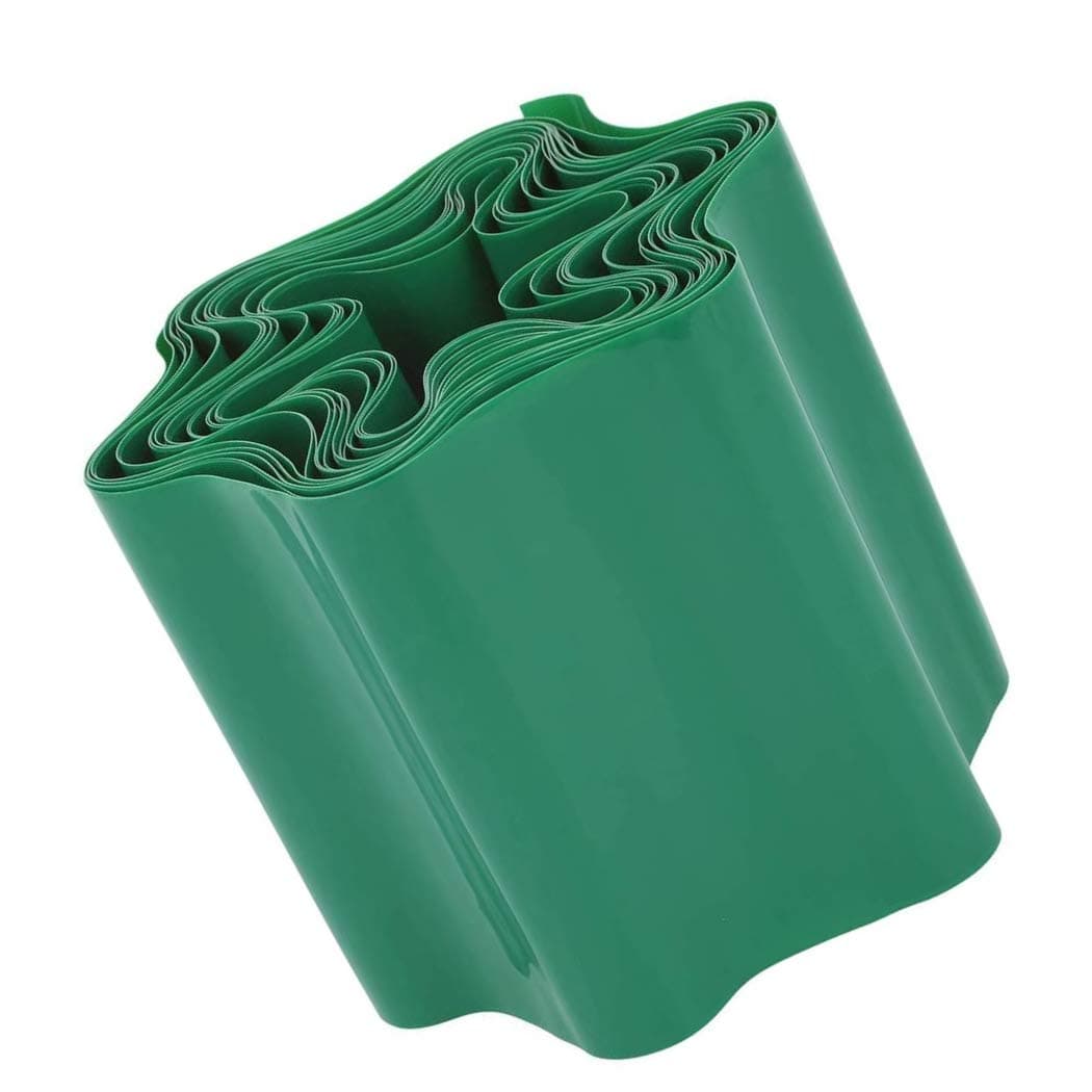 Royal Apex Garden Fence Decorative Plastic Fence Recyclable PVC Barrier Environmental Protection Protective Guard Edging Decor for Outdoor Garden Courtyard Lawn Patio (20cm x 9 Meter)