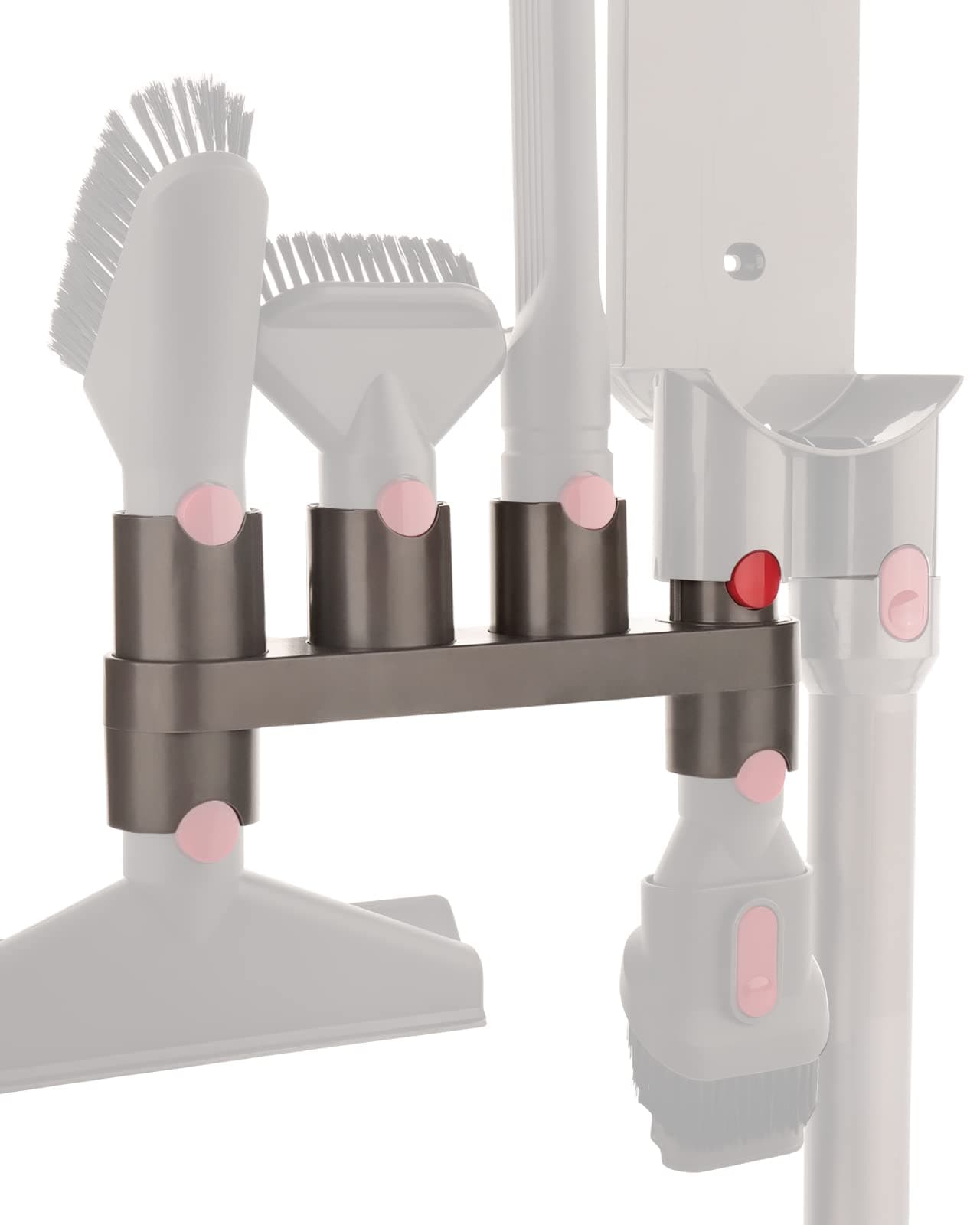 Attachments Holder for Dyson Vacuum Cleaner, Compatible with GEN5/G5/V15/V12/V11/V10/V8/V7, Plastic, Wall Mount, 3 x 9 x 3.6 inches