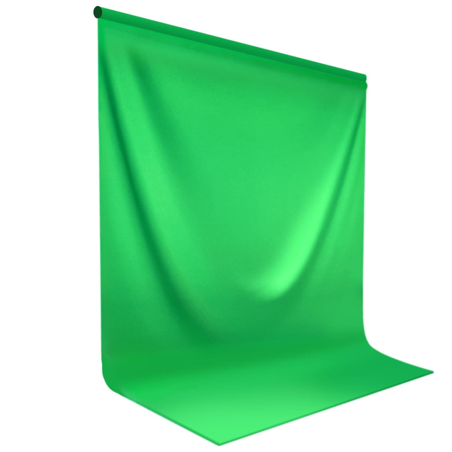 LimoStudio 9 x 13 ft. (W x H) Chromakey Green Backdrop Background Screen, A+ Grade High Density > 200GSM Synthetic Fabric for True Chromakey Color, Professional Studio, Sharp Crisp Edge, AGG1846