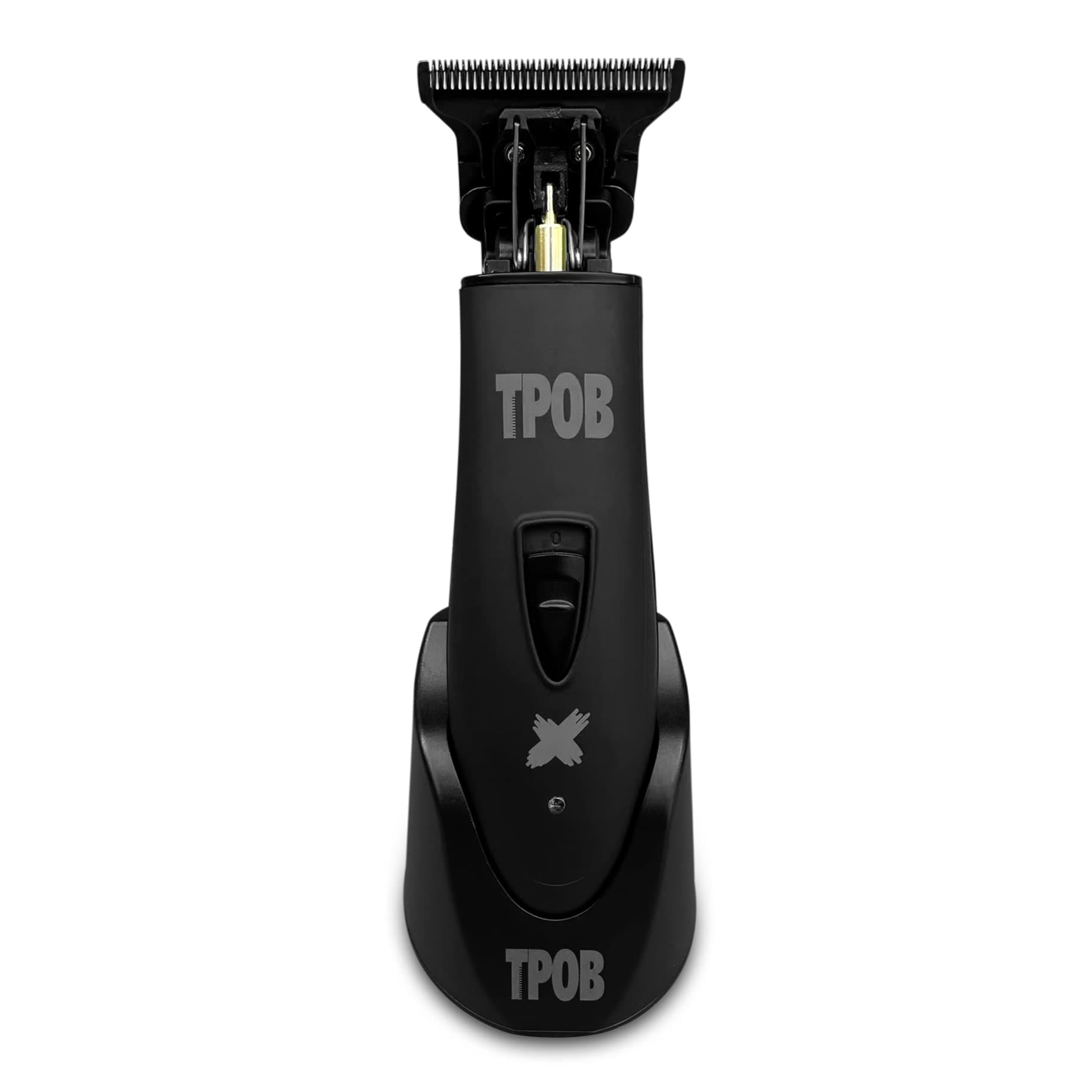 TPOB Ghost X Beard Trimmer Hair Clippers for Men, Professional Hair T-Blade Trimmer Cordless Rechargeable Edgers Clippers Electric Beard Shaver (Ghost X Blackout)