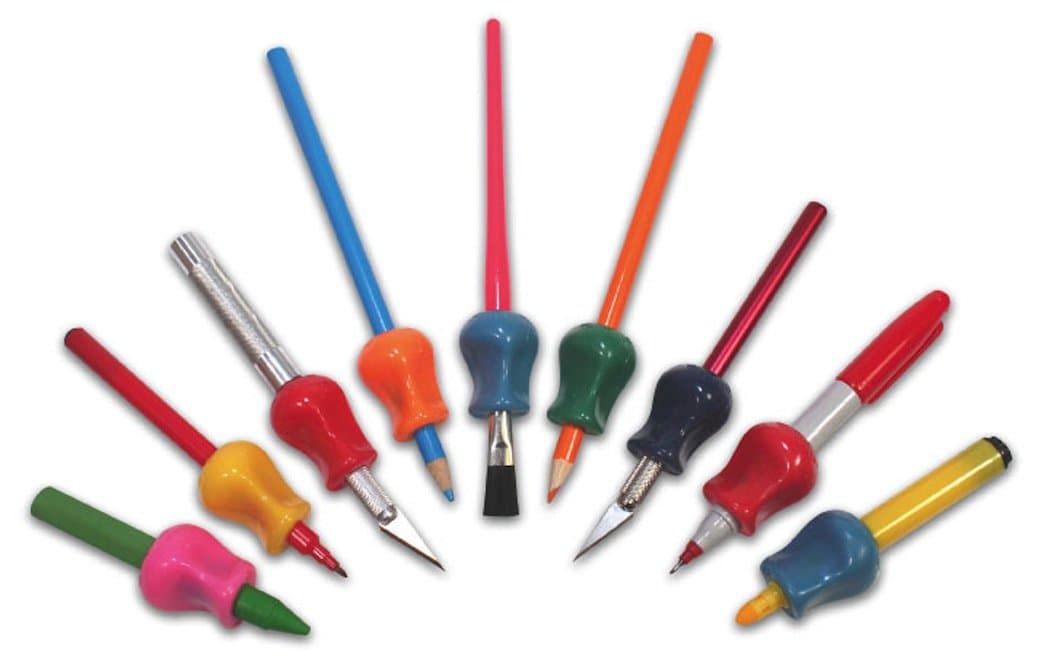 Handwriting Training Grippers (12-Pack), Colors may vary, One-Size Fits All, (TPG-11112P)