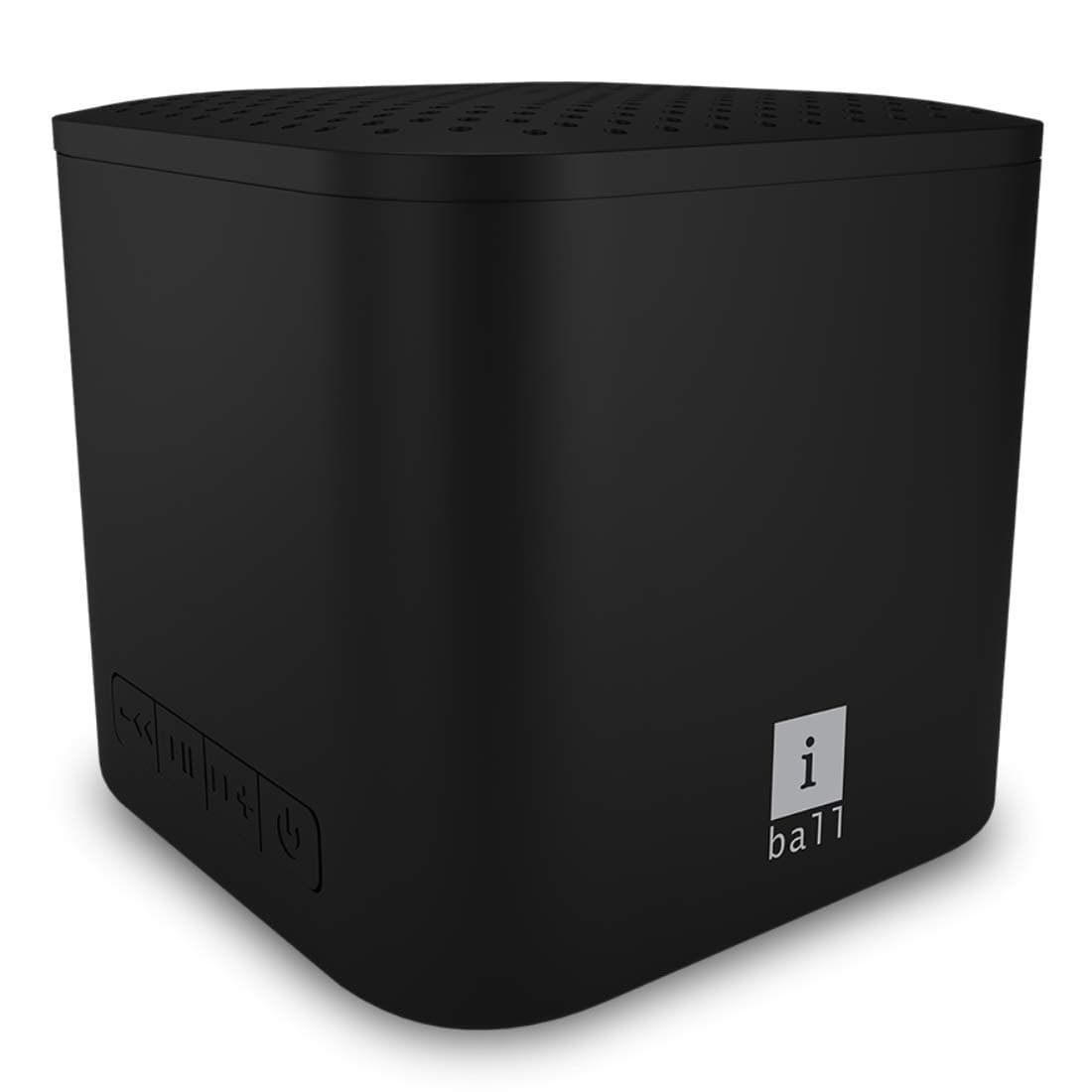 iBall Musi Play A1 Wireless Ultra-Portable Bluetooth Speakers with FM | Micro SD Card Slot & Built-in Mic (Midnight Black)