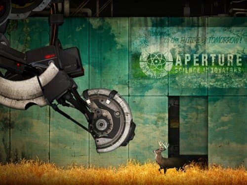 VerettiPosters DV1476 Portal 2 Glados Aperture Science Laboratories Art 32x24 Print Poster