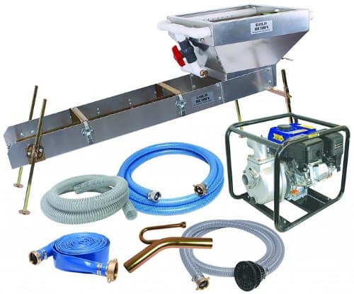 2 inch Suction Dredge / Highbanker Combo with 5.5 HP gas pump - Gold Mining Equipment