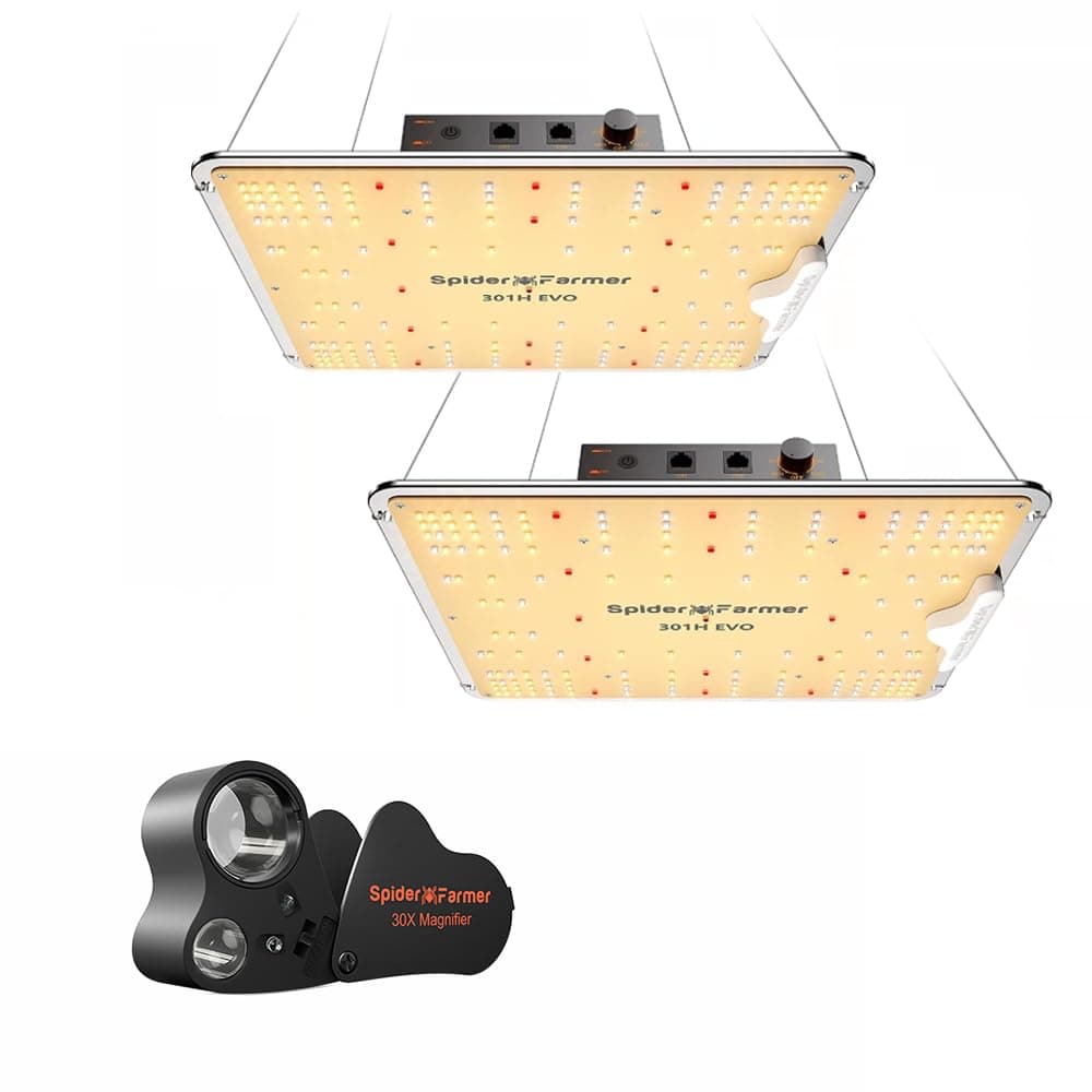 Spider Farmer Magnifier and SF1000 Grow Light 2Pick