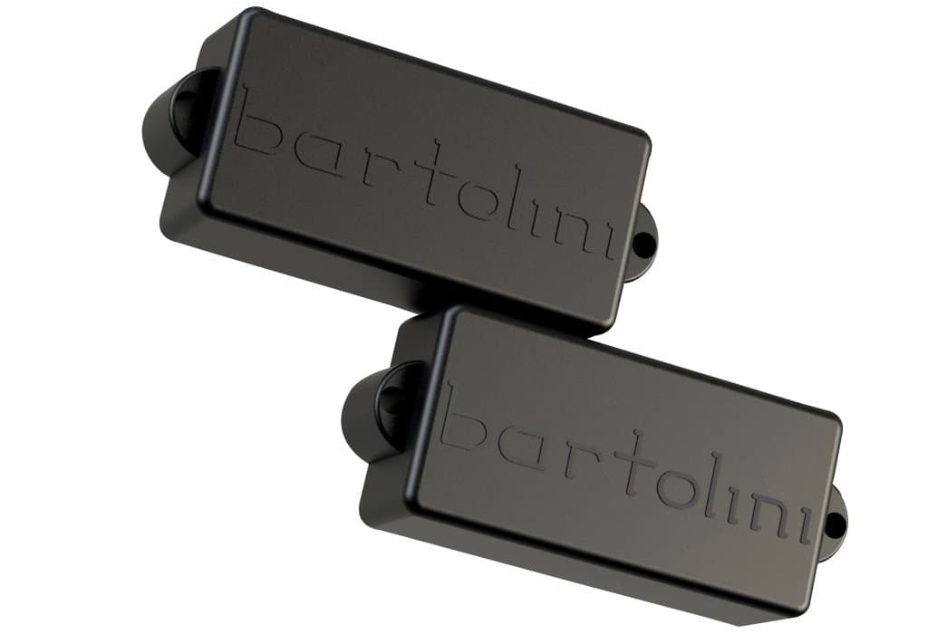 Bartolini 8CBP 4 String Precision Bass Guitar Pickups - BONUS: Includes Black Pickup Screws