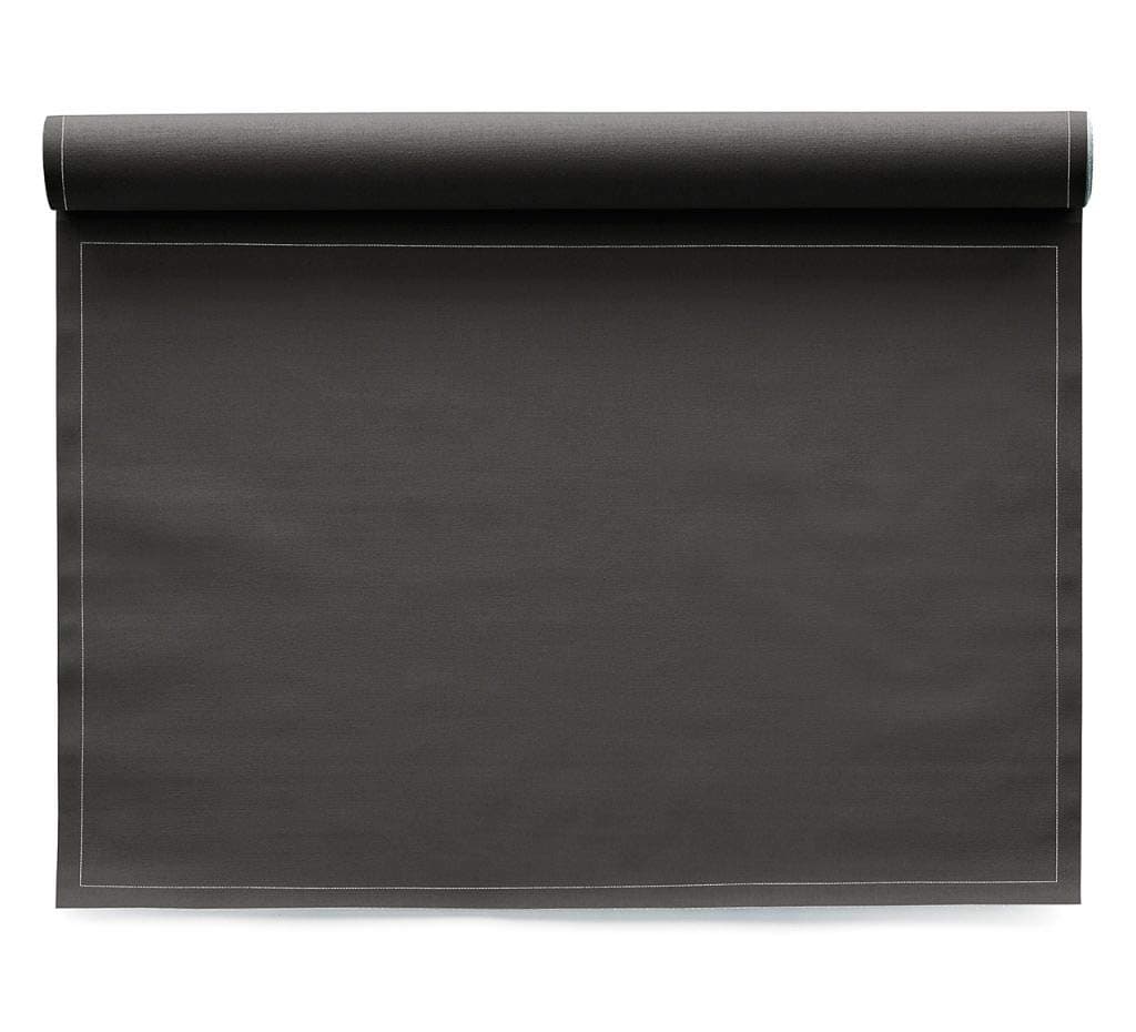 MY DRAP Cotton Placemat - 18.9 X 12.6 In - 12 Units Per Roll - Anthracite