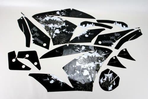 Face Lift Unlimited Graffiti Kit Black for Kawasaki ZX-10R 08-10