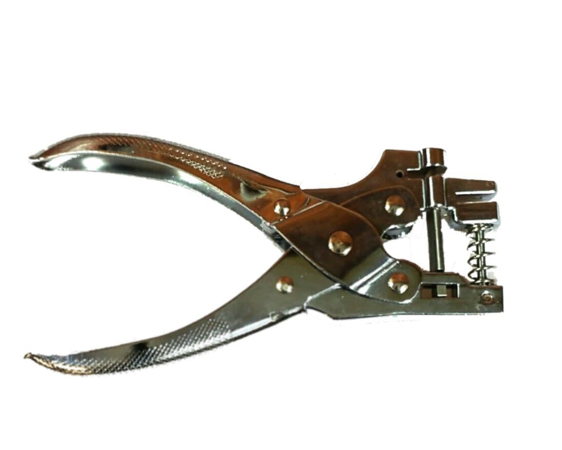 Extra Heavy Duty PVC ID Card Lanyard Slot Punch Dual Hole Round / Oval