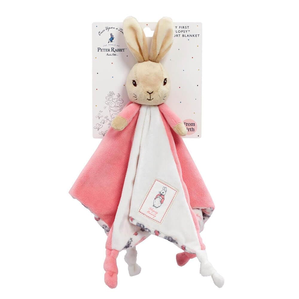 Beatrix Potter Flopsy Bunny Blankie Comforter Peter Rabbit 12"/30cm