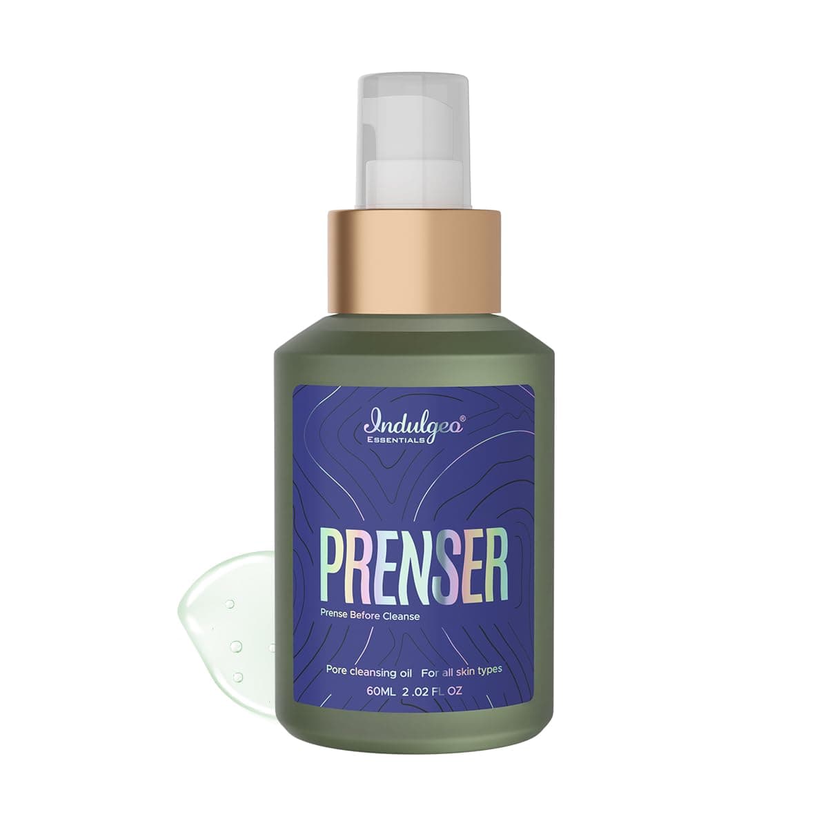 Prenser Pre Cleansing Oil for Makeup Removal | Deep Cleanser for Face, Helps to Reduce Blackheads & Open Pores, Nourishing Formula, Organic (60ml)