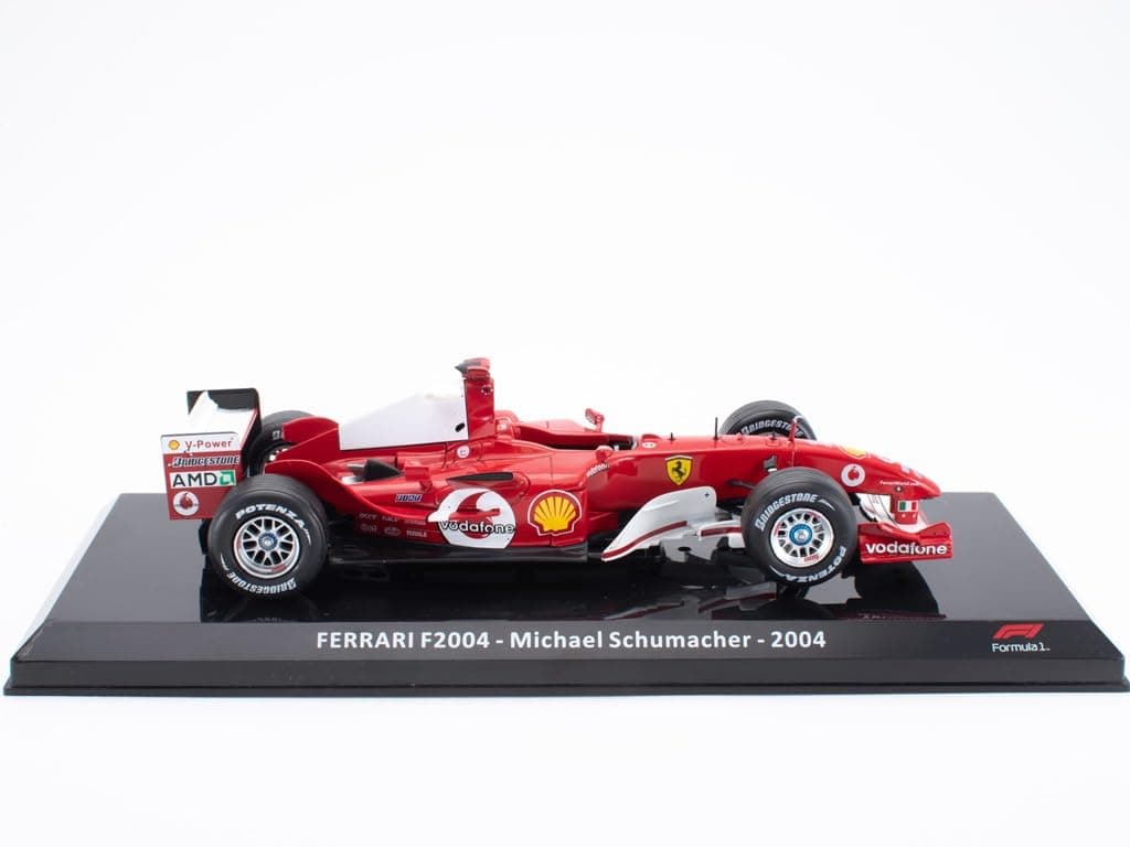 OPO 10 - Formula 1 1/24 car Compatible with Ferrari F2004 - Michael Schumacher - 2004 - OR033