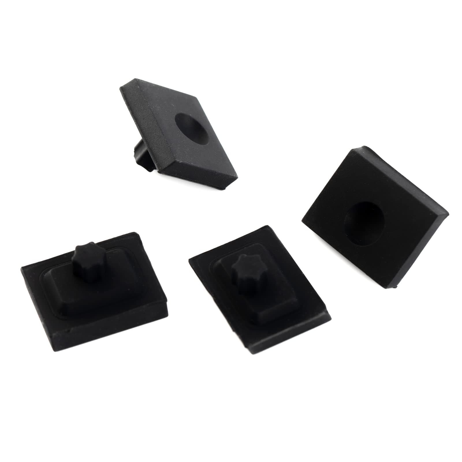 Allstare 826885 Grate Rubber Feet for Wolf CG Series Gas Cooktop Range Burner Grate Pad Rubber Support Bumpers Also Fit Other Brand Stove 4 Pack