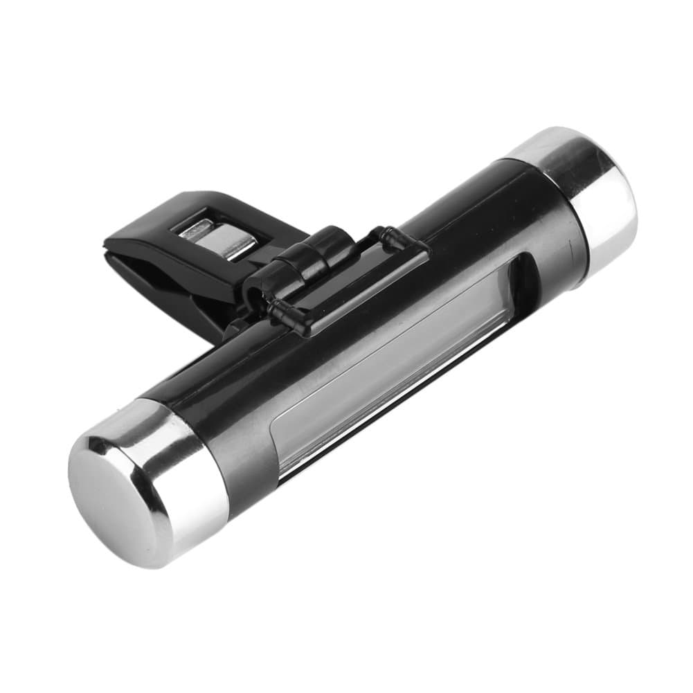 Car Clock Thermometer, LCD Thermometer Automotive Digital Backlight Clock for Truck Car(Blue)