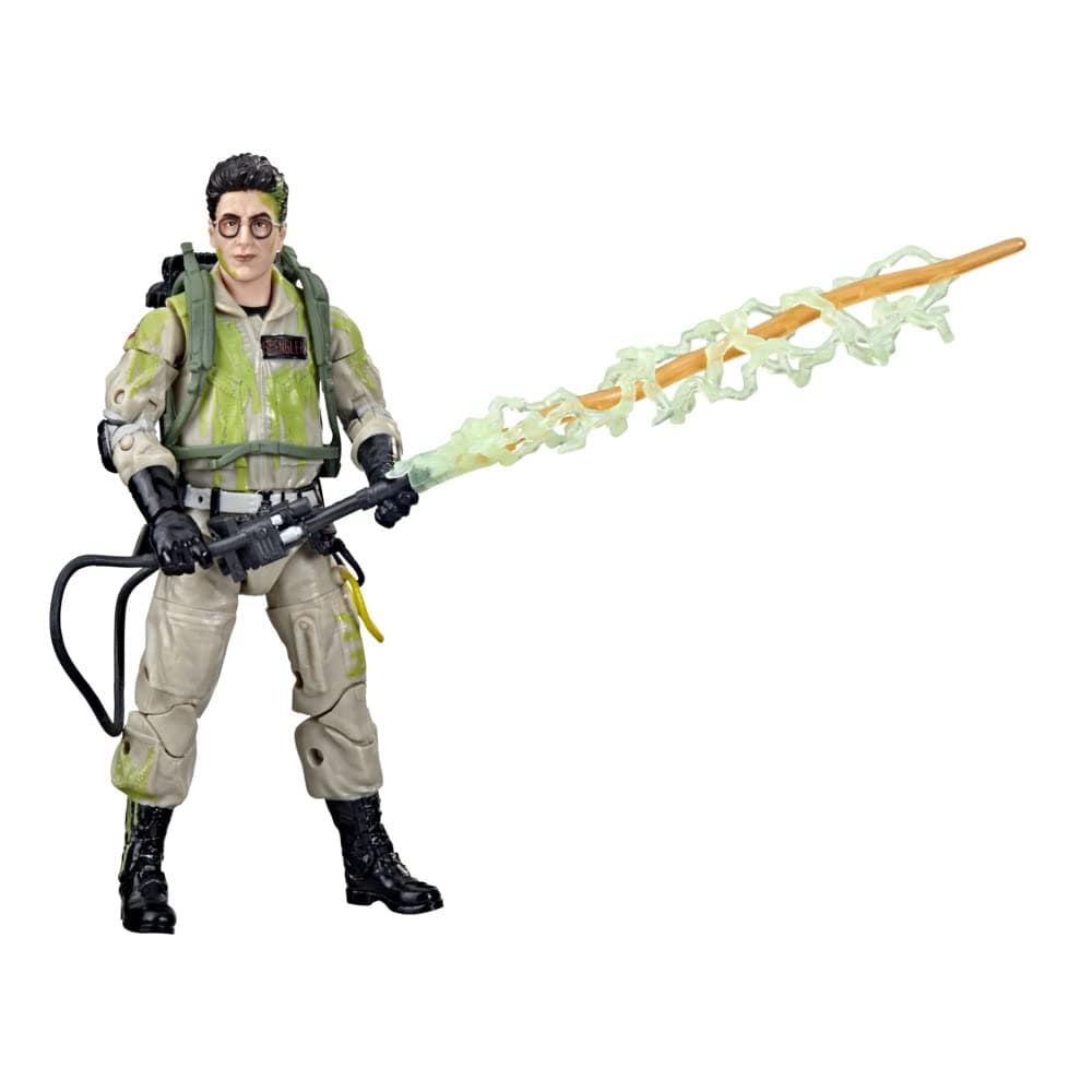 Ghostbusters Plasma Series Glow-in-the-Dark Egon Spengler Toy 15-Cm-Scale Collectible Classic 1984 Ghostbusters Figure, Kids Ages 4 and Up, Multicolor, F4850