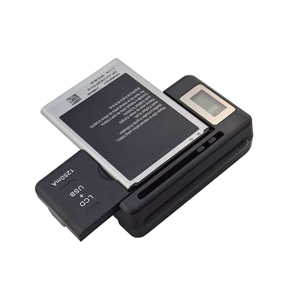 Universal LCD Battery Charger, Travel chargering for Samsung Galaxy S3 S4 S5 Note 2 3 4, Edge, Mega, LG, Huawei, HTC, ZTE, etc