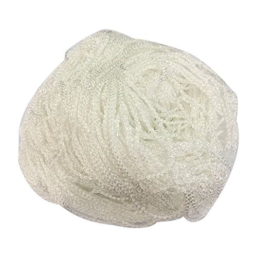 SUNSHORE Nylon Trellis Netting 5'x15' Garden Climbing Net (6" mesh) for Your Pea Bean and tomatos