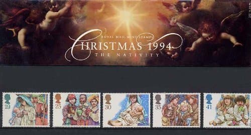 1994 Christmas Presentation Pack PP220 (printed no. 252) - Royal Mail Stamps