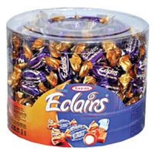 Eclairs Caramel Filled Soft Candy with Milk 1000GR