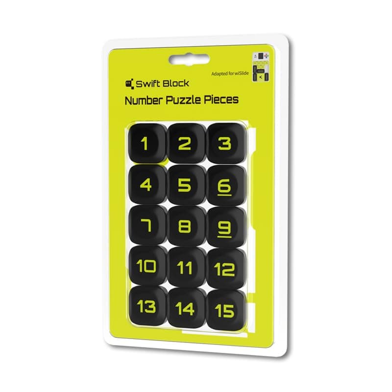 Swift Block wiSlide Super Slide Number Pieces, Handheld Game More than 1000 Leveled Challenges, AI Tutorials with SlideVerse APP for Kids Gift (Compatible with Swift Block wiSilde)