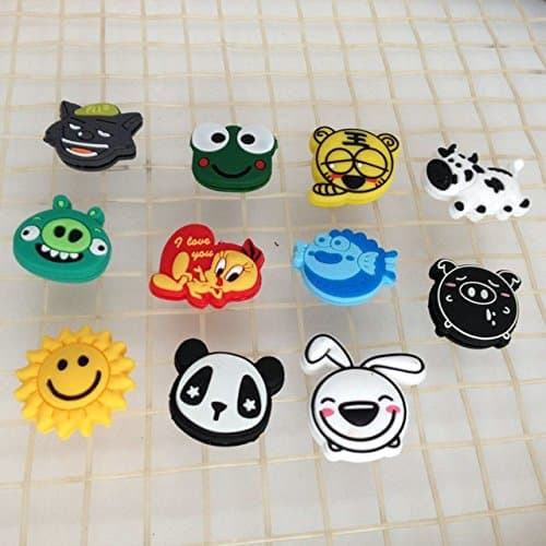 Cartoon Animals Tennis Vibration Dampeners Pack of 10