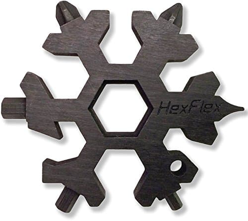 HexFlex SS-BRK-HEXBO23S HEXBO23S Adventure Tool Black Standard, One Size