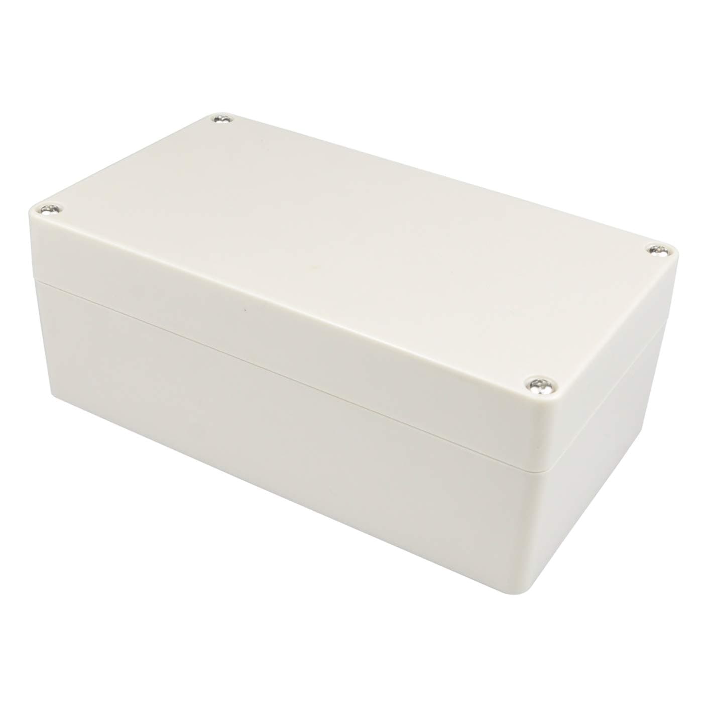 Waterproof Plastic Project Box IP65 ABS Electronic Junction Box Enclosure 6.2 x 3.54 x 2.3 inch 158 x 90 x 60 mm (Gray White)