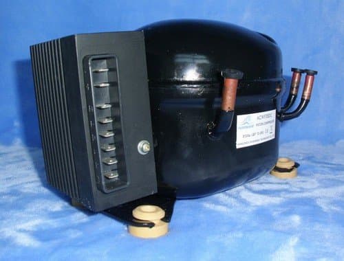 Gowe 12V-24V DC Compressor, Mini Compressor, for Portable Refrigerator, Vehicle Refrigerator, at Most 150L Refrigerator