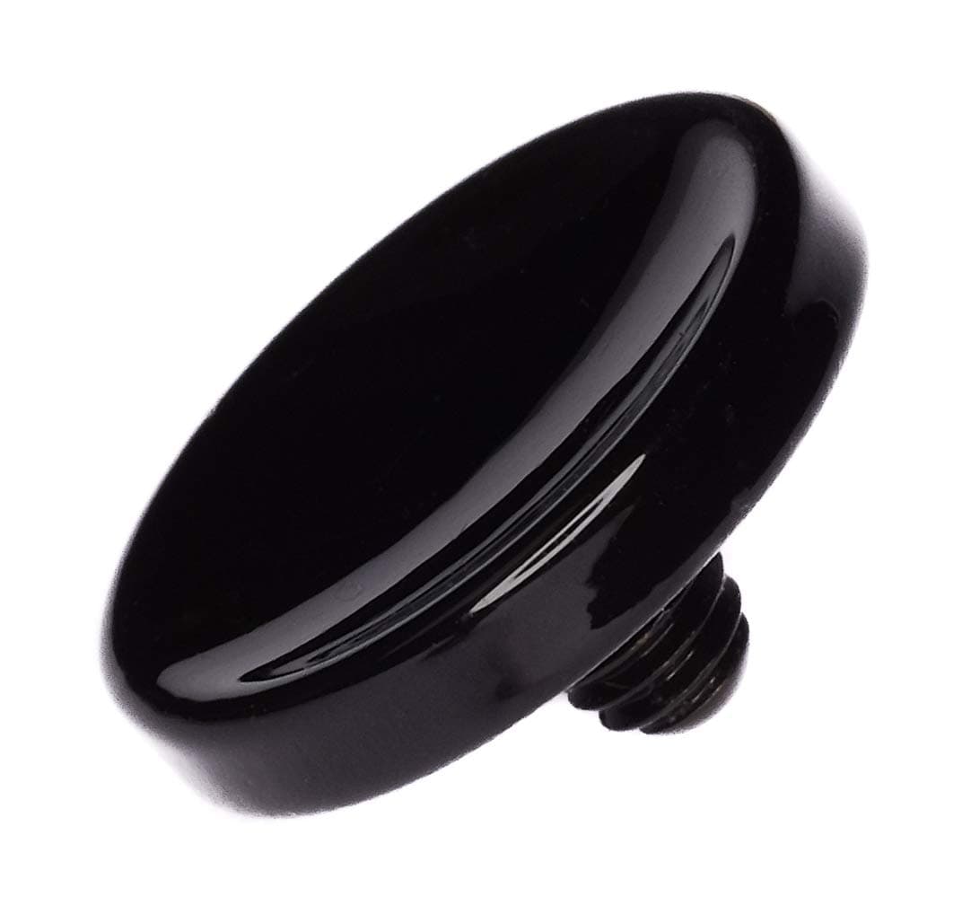 Soft Release Button (black enamelled) made of solid brass with exclusive storage box, accessories for all cameras with thread in shutter release button like Fujifilm X-T2, X-Pro2, X-Pro1, X-E1 X-E2S X100T, X-T20, Leica M9, Nikon Df - by Opaion