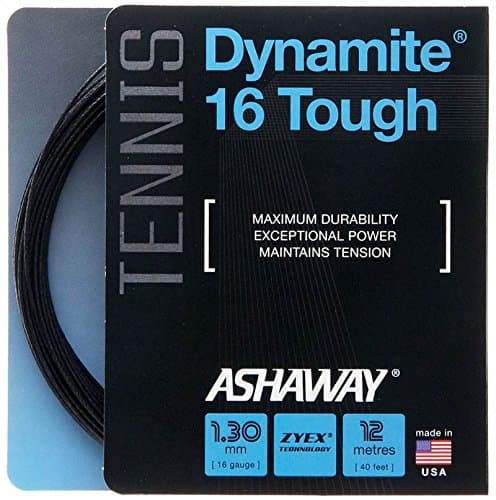 ASHAWAY Dynamite 16G Tough Tennis String