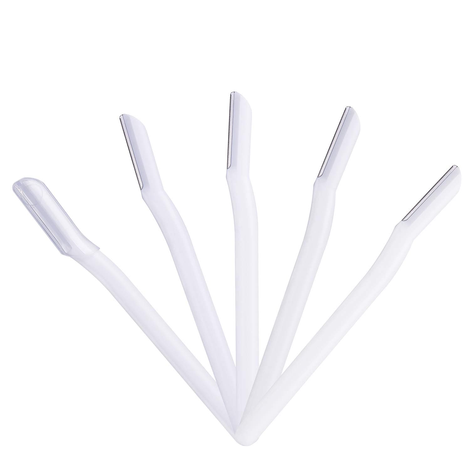 Eyebrow Razor - Miss Gorgeous Professional Eyebrow Trimmer Shaper for Men and Women, Face Razors & Grooming Shavers(5 pcs/Set)
