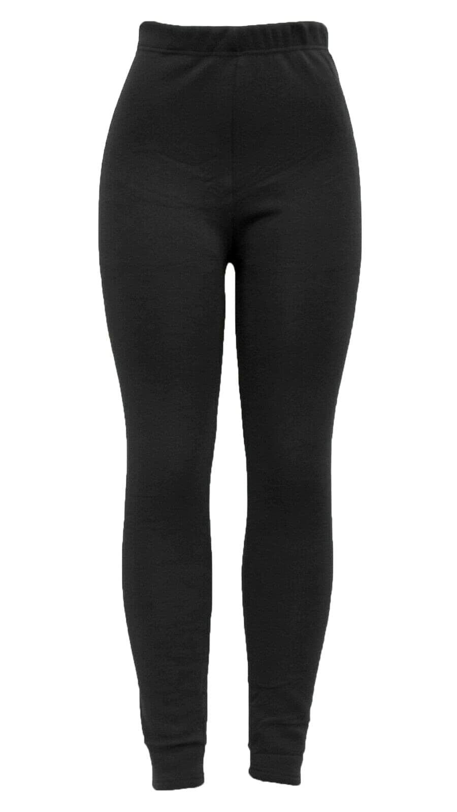 New Ladies Thick Winter Thermal Leggings Fleece Lined Warm Size UK 16-22 Stretchy Tights