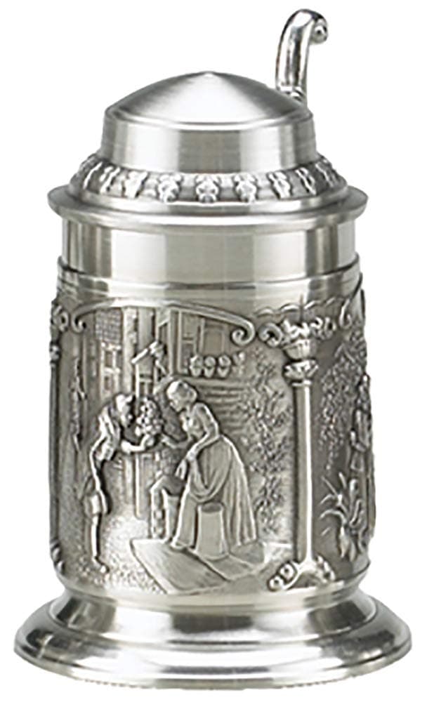 Spitzweg Schnapps Stein German Pewter Love Mini Stein