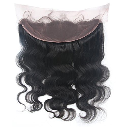 EVA HAIR 7a Frontal Brazilian Body Wave Lace Frontal Closure Virgin Human Hair Full Lace Frontal Closure Free Part Lace Frontals (12inch)