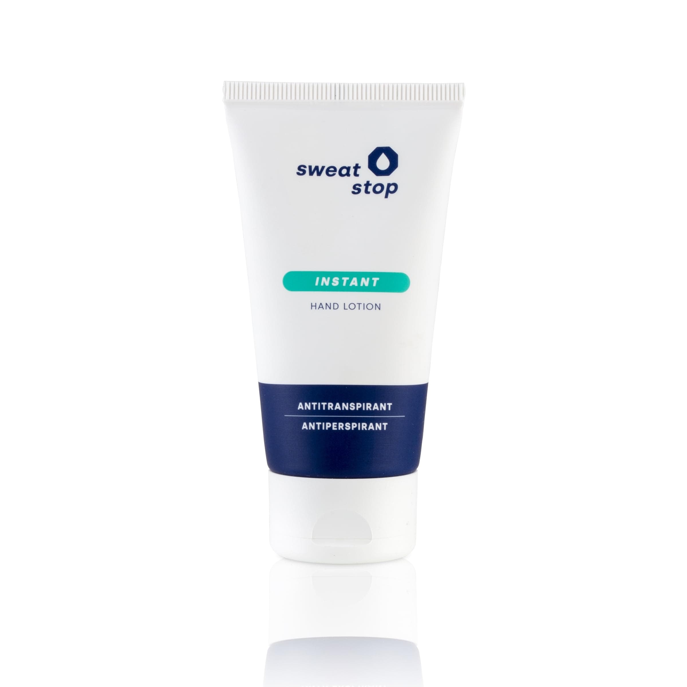 SweatStop INSTANT Antiperspirant Hand Lotion 50ml â Instantly Dries Damp Hands, Reduces Hand Sweat & Perspiration
