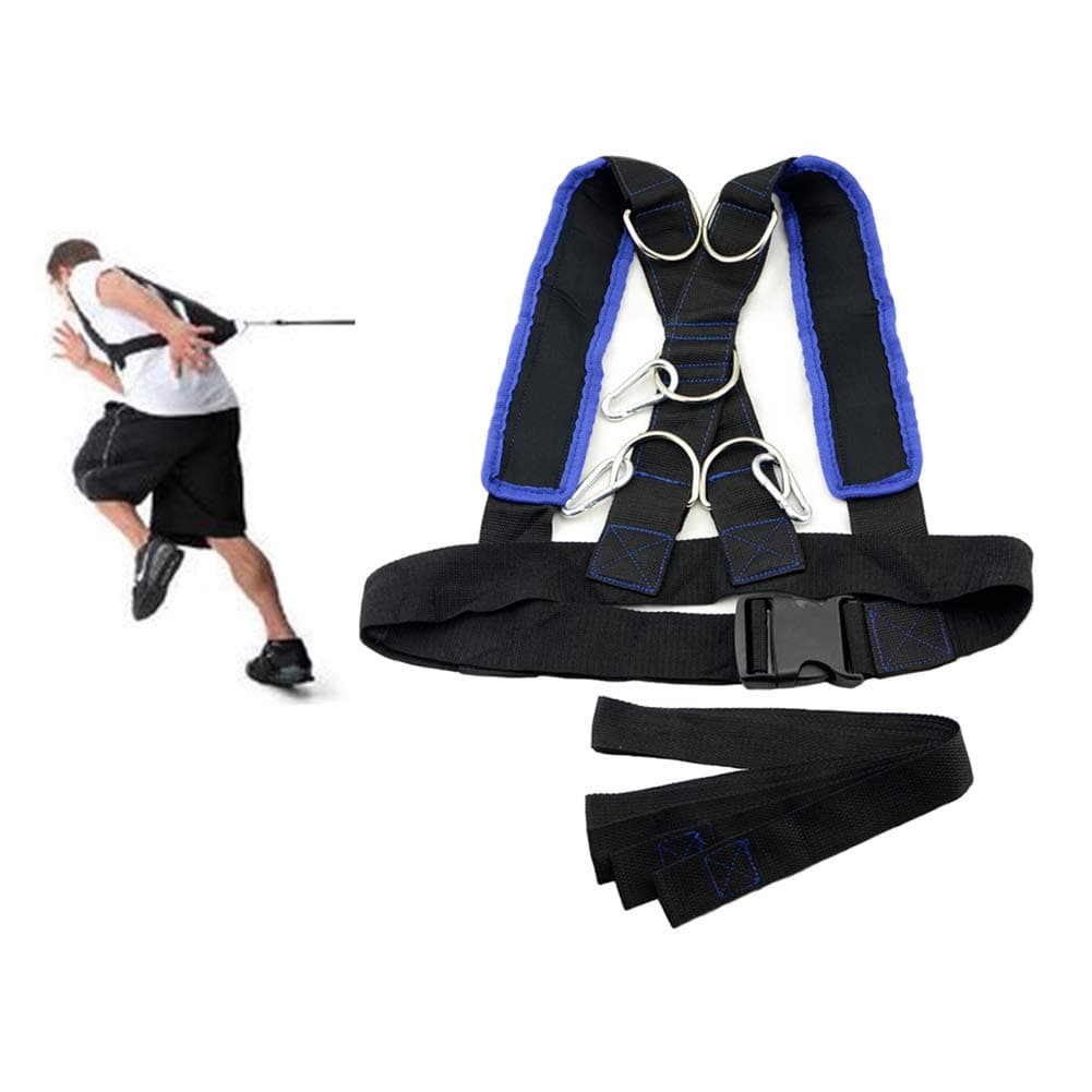 HemeraPhit Speed Training Belt Sled Harness Resistance Band Waist Belt Agility Training Vest