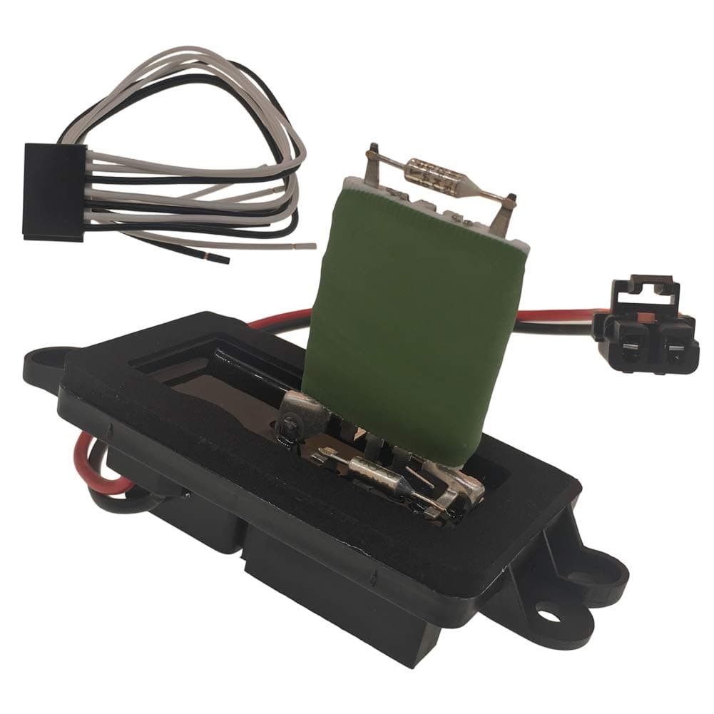 HVAC Blower Motor Control Module Resistor 15-81086 fits Chevroleet Chevy Avalanche Silverado Suburban 1500 2500 3500 Tahoe GMC Sierra 1500 2500 Yukon XL Manual AC Controls 2003-2006