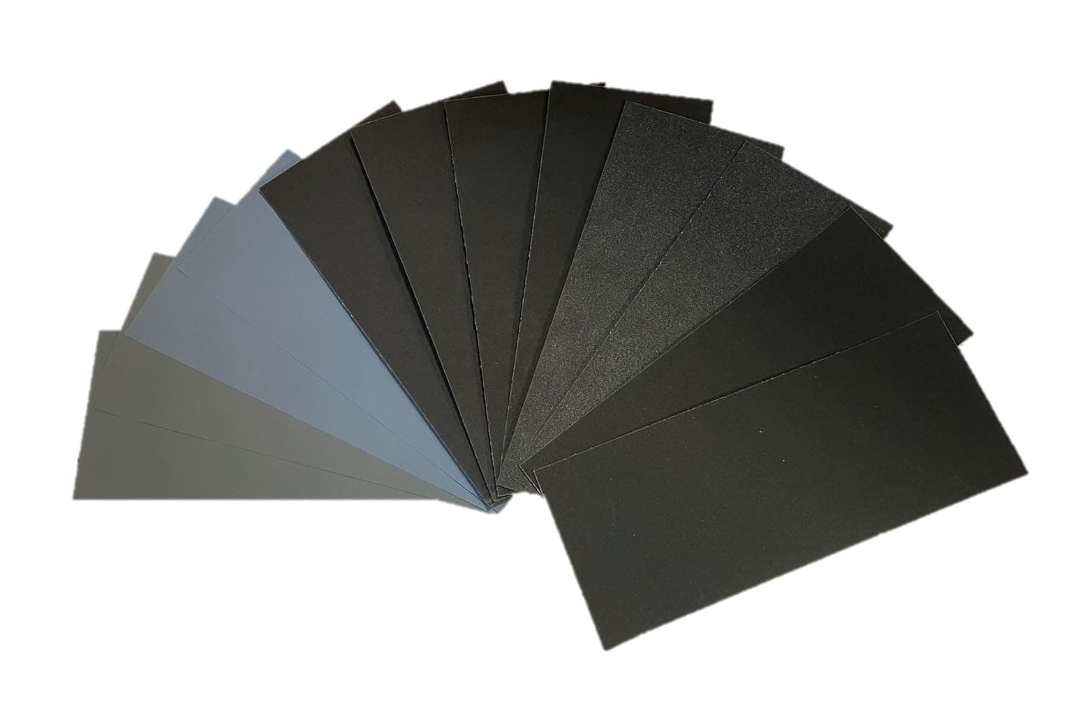 Aventurine 12pcs Sandpaper 800 to 5000 Grits, Wet and Dry Sandpaper 9x3.6 Inch for Cars Polishing Metals Walls Wood Furniture Sanding, 800 1200 1500 2000 3000 5000 Grit Wet/Dry Sandpaper Sheets Kit