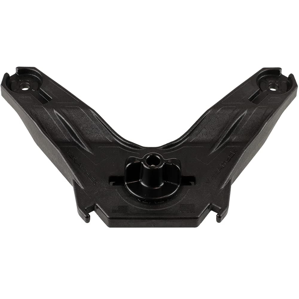 DoubleHeader Track Mount - Versatile Accessory Mount for YakAttack Track Systems, Compatible with GearTrac, MightyMount, LockNLoad Accessories