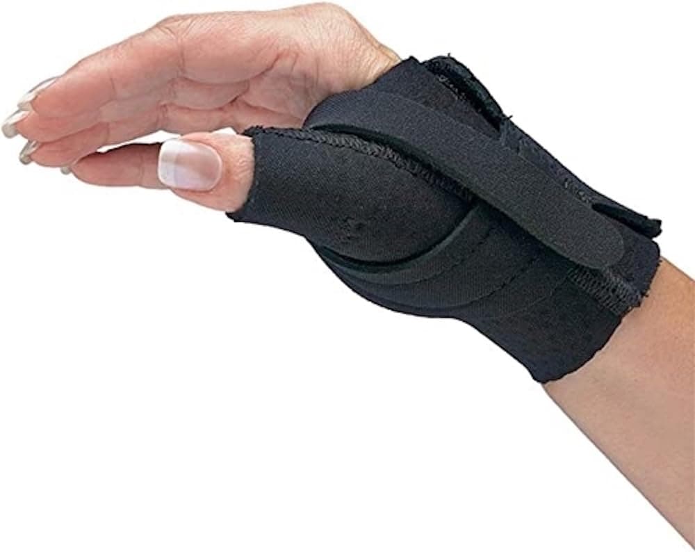 NC79562 Comfort-Cool Thumb CMC Restriction Splint Left, Small by North Coast Medical