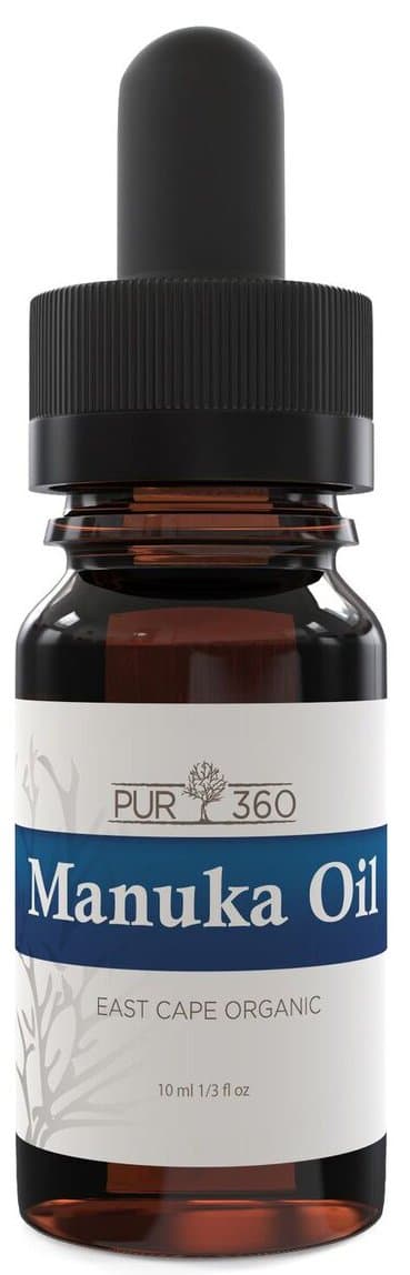 PUR360 Manuka Oil, 33x More Powerful Than Tea Tree Oil - Best Treatment for Toenails, Acne, Irritated Skin, Feet and more
