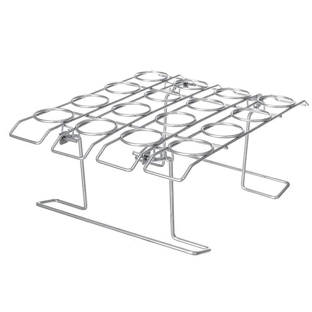 16 Hole Ice Cream Cones Holder Cooling Rack, DIY Cupcake Cones Metal Baking Rack, Desktop Cone Cake Display Stand Holder